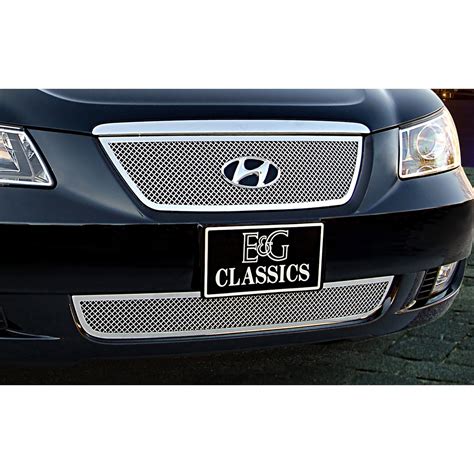 Eandg Classics® 1221 0102 06 2 Pc Chrome Fine Mesh Main And Bumper