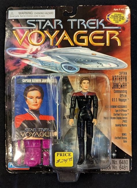 Playmates Star Trek Voyager Captain Kathryn Janeway Action Figure
