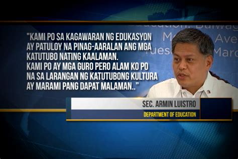 Sino Ang Kalihim Ng Edukasyon Ngedukasyon