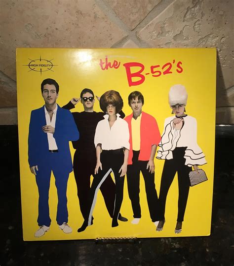 B 52s Self Titled Debut Rare 1980s Vinyl Etsy B 52s The B 52s