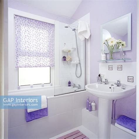 Gap Interiors Modern Lilac Bathroom Image No 0061935 Photo By