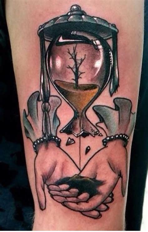 Broken Hourglass Tattoo Hourglass Tattoo Tattoos Body Art Tattoos