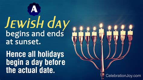 Jewish Holidays 2018 Celebration Joy