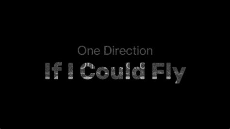 If I Could Fly One Direction Instrumental Youtube