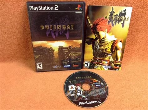 Bujingai Forsaken City Playstation 2 Ps2 Game Free Ship Complete Rare