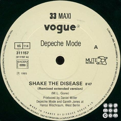 Shake The Disease — Depeche Mode Discography