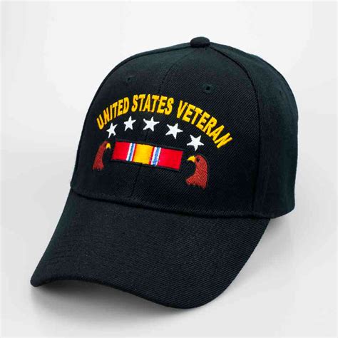 United States Veteran National Service Ribbon Hat