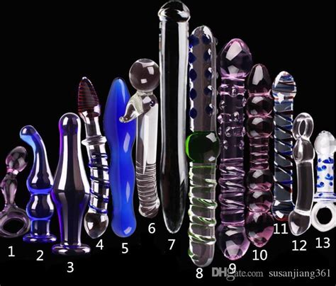 Epack Kinds Glass Anal Plug Flirt Masturbator Sex Tools Anal Beads Dildos Butt Plug Glass