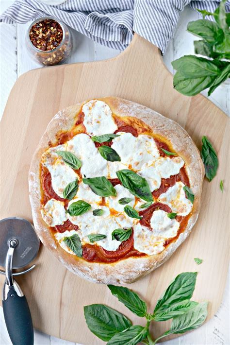 Classic Margherita Pizza Simply Scratch
