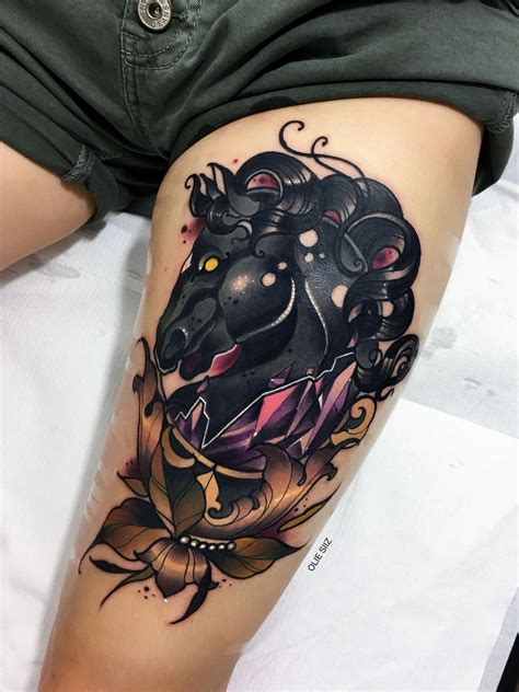 As a result, the horse tattoo embodies a vast amount of meanings. Neo Traditional Gypsy Horse Tattoo - Best Tattoo Ideas