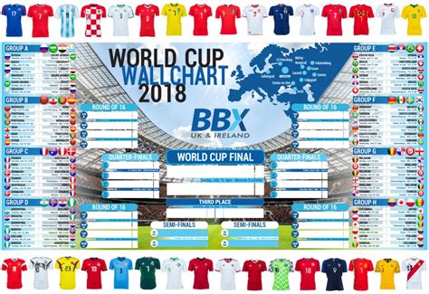Bbx World Cup Wall Chart Download Yours Now Bbx Uk
