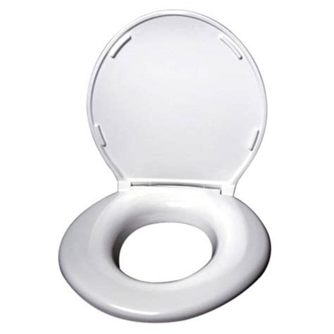 Big John Products 2445263 3w Toilet Seat Open Front With Cover White