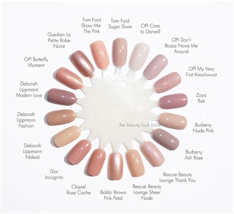 The Beauty Look Book Beauty Look Book Favorite Nude Pink Nail