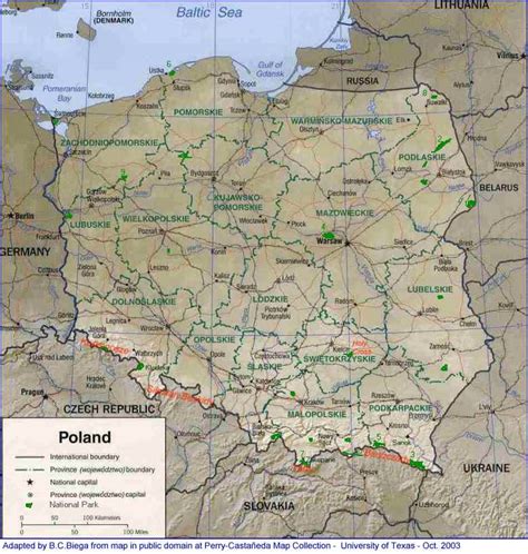Semua penawaran terbaik dikumpulkan di planet of hotels. Poland Map - Tours - National Parks