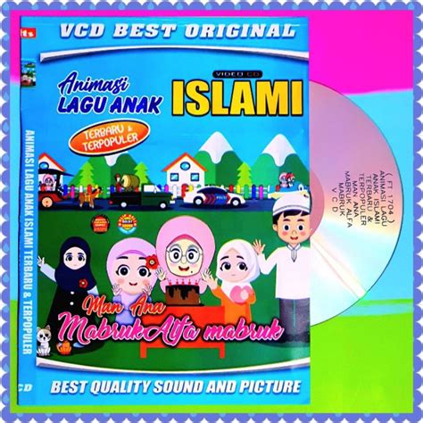 Jual Kaset Vcd Animasi Lagu Anak Islami Kaset Edukasi Anak Kaset
