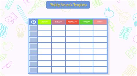 10+ Students Weekly Itinerary and Schedule Templates | Schedule templates, Study schedule ...