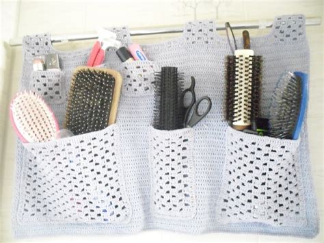 Crochê & Prosa: Porta-coisas em crochê