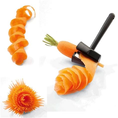 Daily Useful Cooking Tools Vegetable Spiral Shred Slicer Fruit Slicer