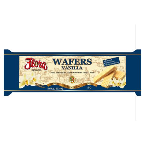 Vanilla Wafers Flora Fine Foods