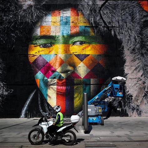 Eduardo Kobra Paints 3000 Square Meter Mural For The Rio Olympics