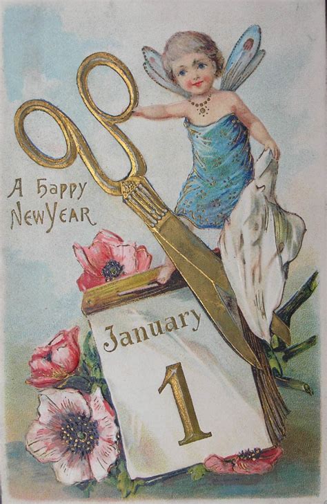 1056 Best Vintage Happy New Years Images On Pinterest