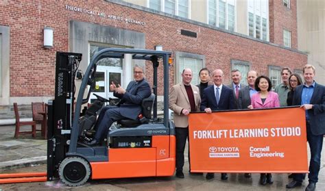 Toyota Material Handling Cornell Engineering To Launch Forklift