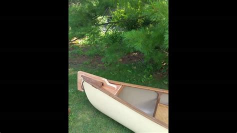 Platform To Put A Rudder In A Canoe For Sailing Youtube