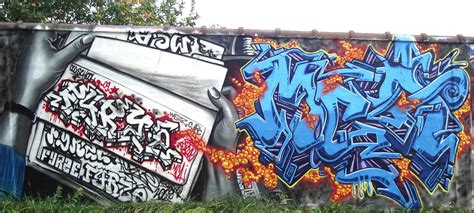 Graffiti Walls Mural Graffiti Letters Fyrze In Paris France By Fyrze