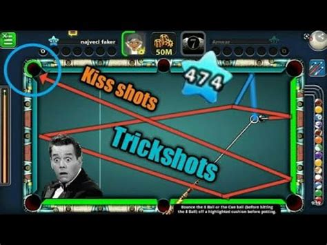 8 ball pool tips and tricks. 8 BALL POOL UNBELIEVABLE TOP 5 KISS SHOTS AND TRICK SHOTS ...