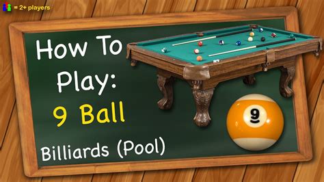 How To Play 9 Ball Billiards Pool Youtube