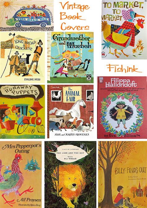Vintage Childrens Book Covers