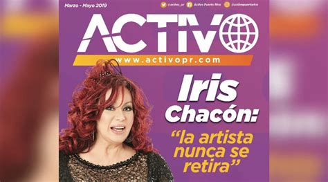 Iris Chacón es la portada de marzo de Activo Puerto Rico Activo