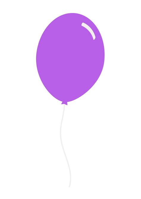 Single Purple Balloon Free PNG Image | PNG Arts png image