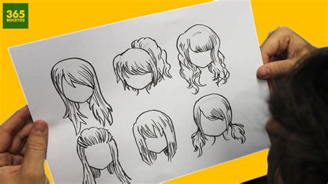 Como Dibujar Cabello Anime Como Dibujar Cabello Manga How To Draw Hair