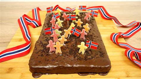 Barnas Favoritt Sjokoladekake På 17 Mai Youtube