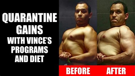 My Quarantine Gains My Transformation With Vince Girondas 8 X 8