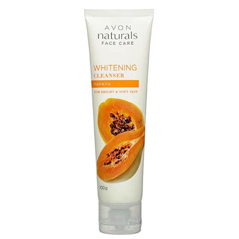Buy Avon Naturals Face Care Whitening Papaya Cleanser 100 G Online At
