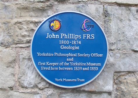John Phillips 1800 1874 Eminent Geologist