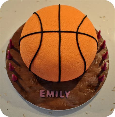 Taylor Made Baking Emilys Basketball Themed 9th Birthday