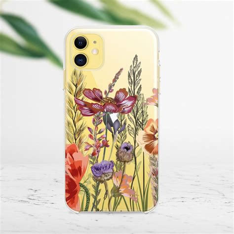 Wildflowers Iphone 11 Case Apple Iphone 11 Pro Max Case Nature Etsy