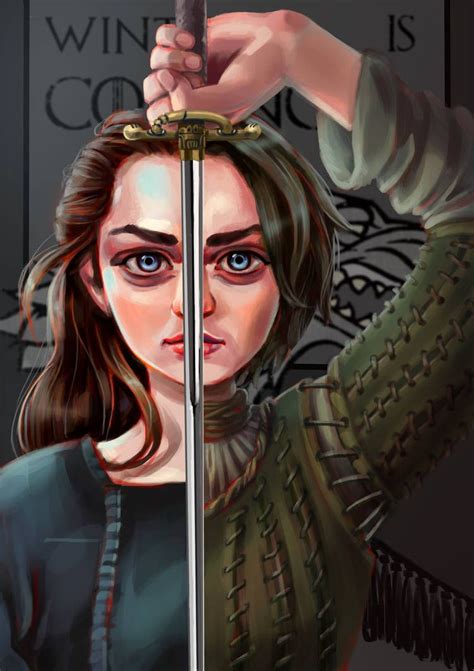 Arya Stark By Seroglazka Arya Stark Arya Stark Art Game Of Thrones