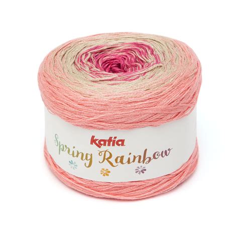 Spring Rainbow Yarn Of Spring Summer From Katia Knitting Needle