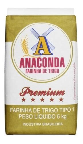 Farinha De Trigo Premium Anaconda 25 Kg Tipo 1 Fardo C 05 Un