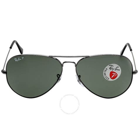 Ray Ban Aviator Classic Polarized Green Classic G 15 Unisex Sunglasses Rb3025 004 58 62