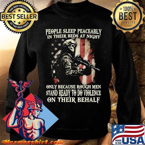 Funny Skull People Sleep Peaceably In Their Beds At Night Only Because Rough Men Stand Ready To