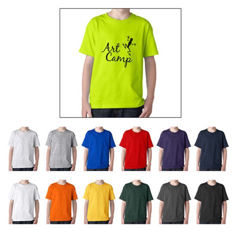 Gildan Youth Heavy Cotton T Shirt Colors Customization Options