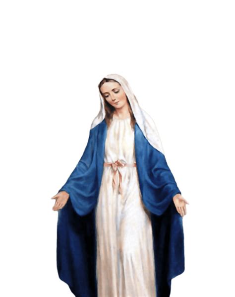 La Vierge Marie Seule Png Transparents Stickpng