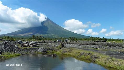 Mayon Volcano Natural Scenery Youtube