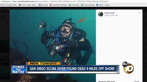 San Diego Scuba Diver Found Dead 9 Miles Off Shore Of Long Beach