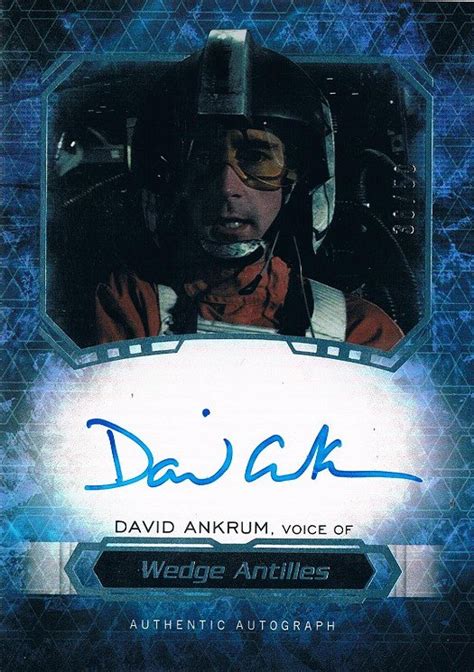 2016 Star Wars Masterwork Autographs David Ankrus 【50枚限定】 新宿店 オラフ様